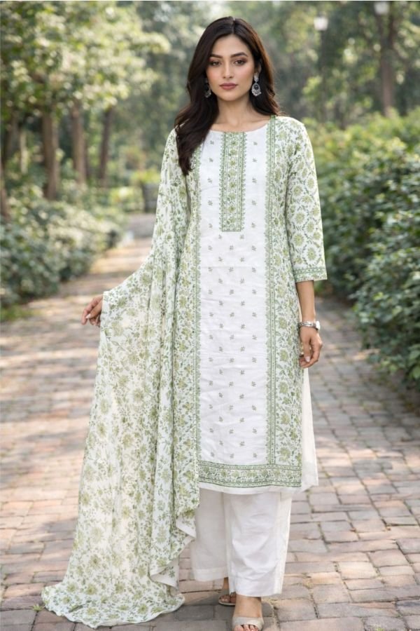 Yes Fab Aakshi Camric Unstitched Ladies Suit 1002