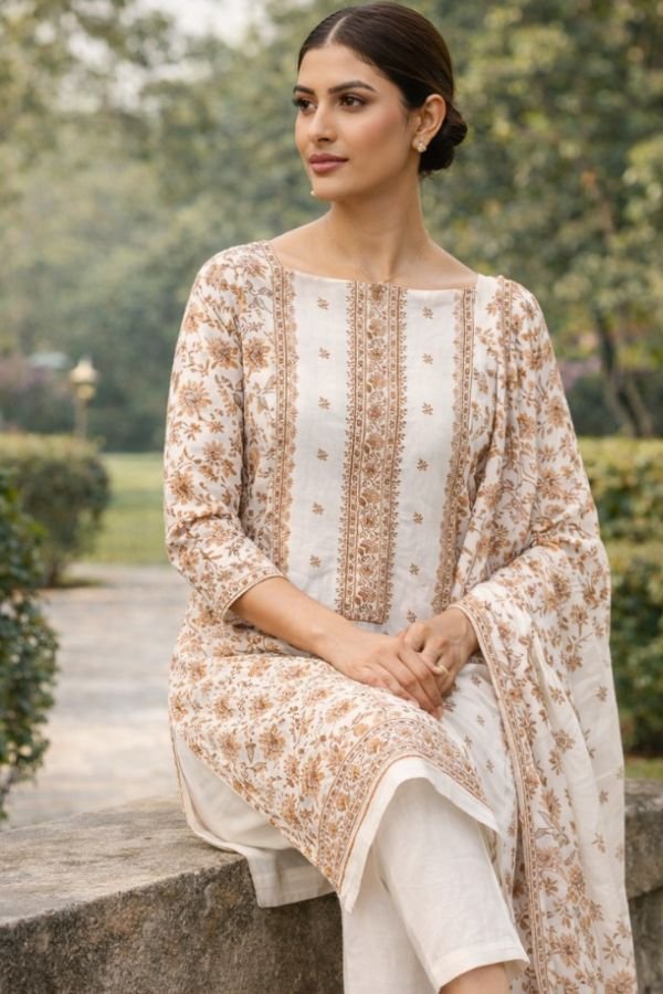 Yes Fab Aakshi Camric Unstitched Ladies Suit 1003