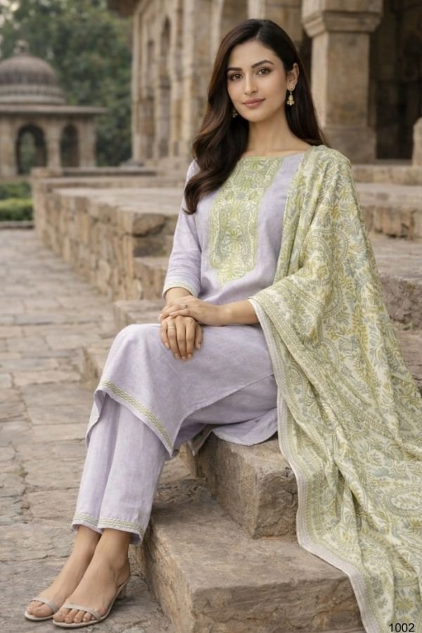 Yes Fab Suvi Camric Unstitched Ladies Suit 1003