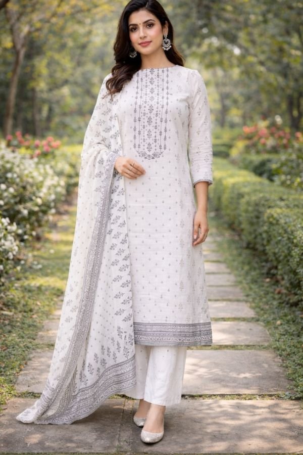 Yes Fab Tatvam Camric Unstitched Ladies Suit 1003