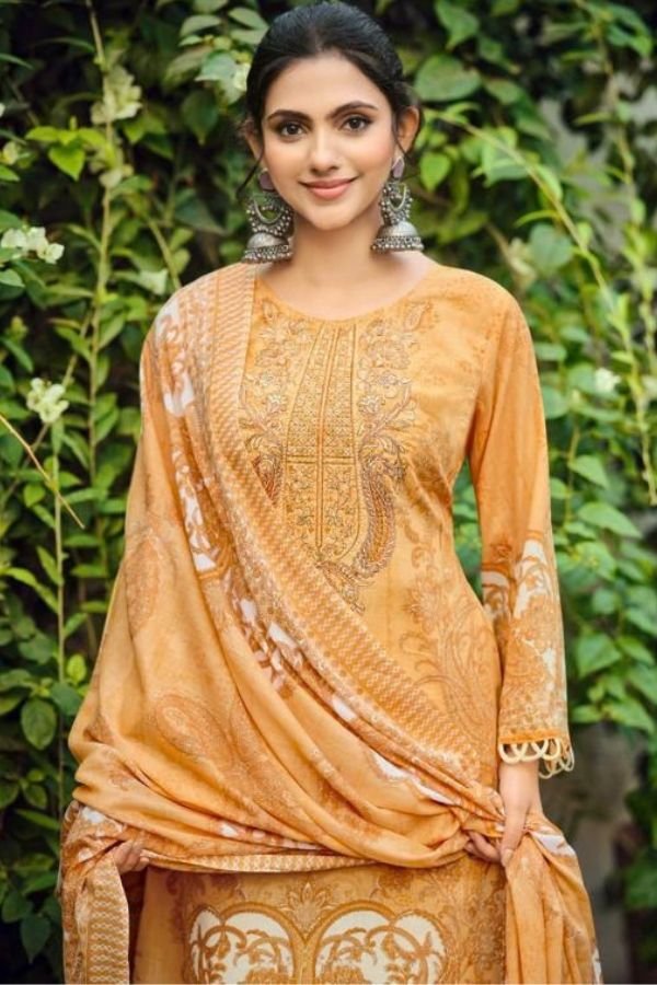 Zulfat Designer Studio Firdaus 2 Cotton Salwar Suit 723-003