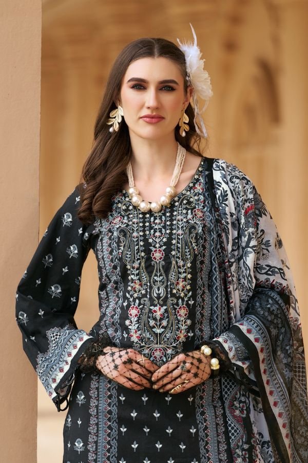 Belliza Designer Studio Naira 129 Pure Cotton Suit 941-002