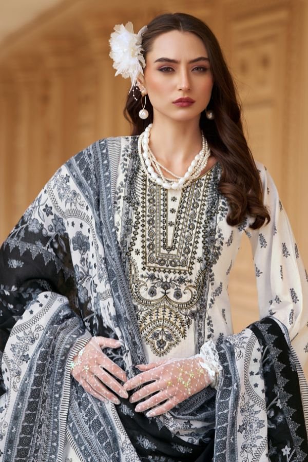 Belliza Designer Studio Naira 129 Pure Cotton Suit 941-006