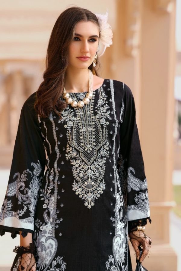 Belliza Designer Studio Naira 129 Pure Cotton Suit 941-007