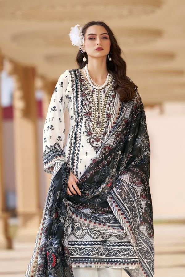 Belliza Designer Studio Naira 129 Pure Cotton Suit 941-008