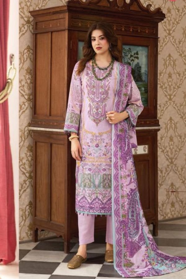 Belliza Designer Studio Naira 139 Pure Cotton Suit 972-003