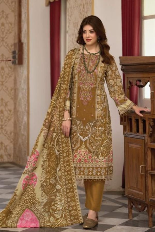 Belliza Designer Studio Naira 139 Pure Cotton Suit 972-006