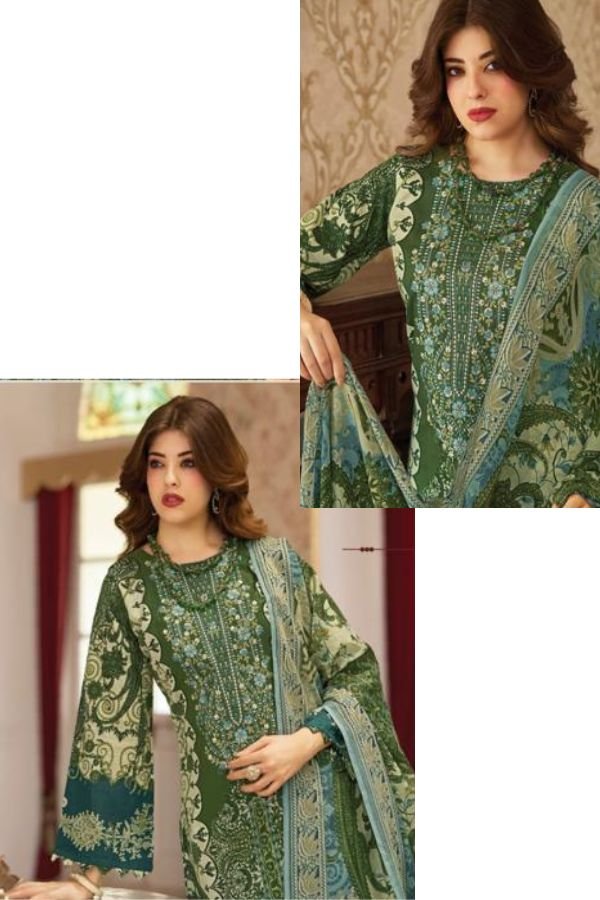 Belliza Designer Studio Naira 139 Pure Cotton Suit 972-004