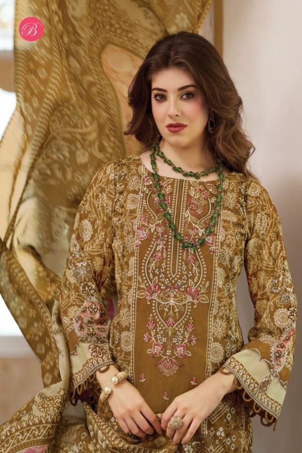 Belliza Designer Studio Naira 139 Pure Cotton Suit 972-006