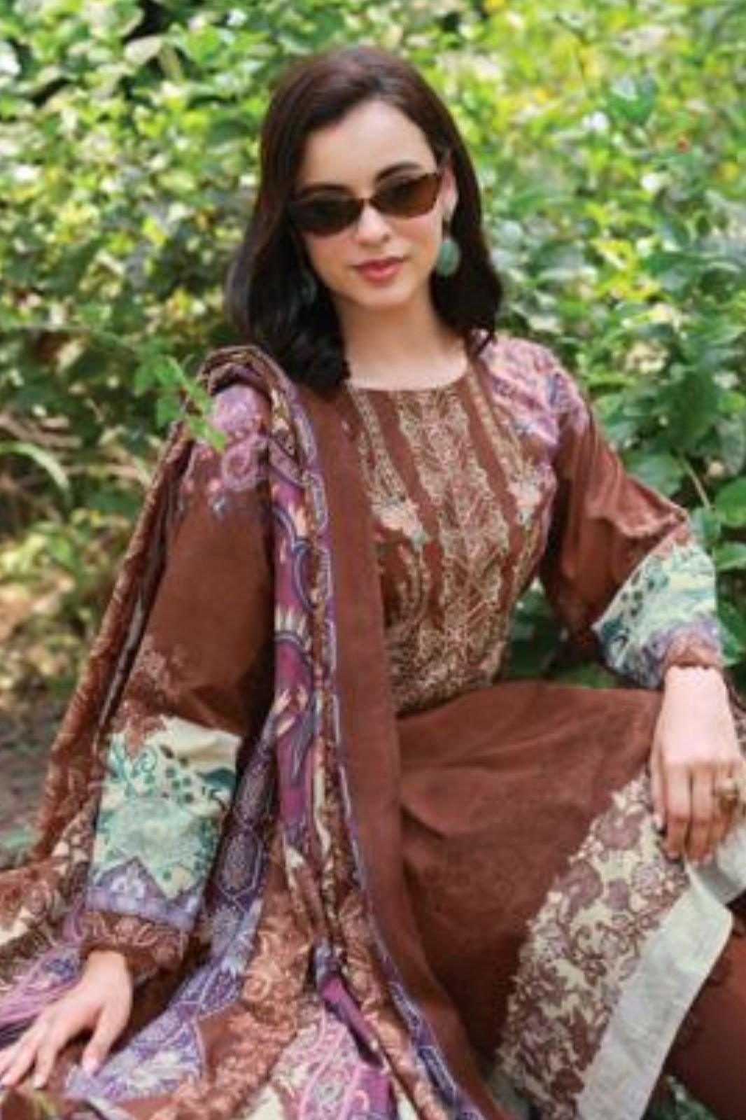 Belliza Designer Studio Naira 141 Pure Cotton Suit 977-005