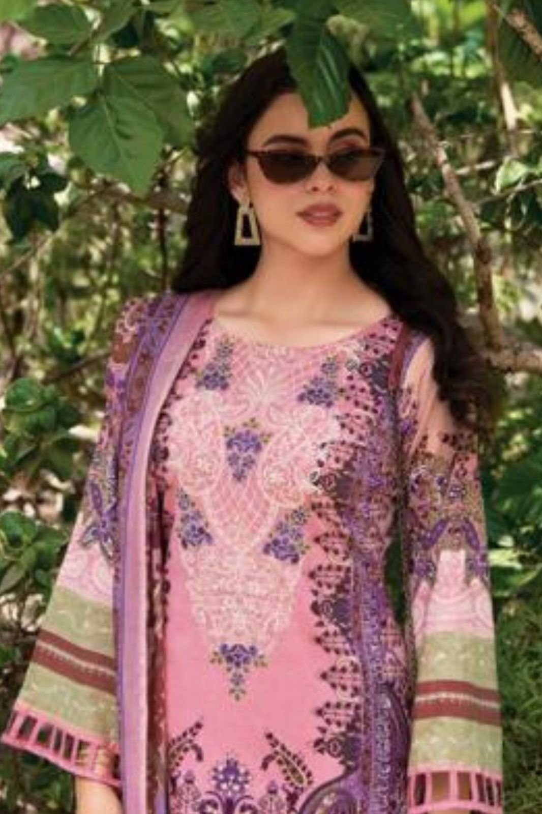 Belliza Designer Studio Naira 141 Pure Cotton Suit 977-007