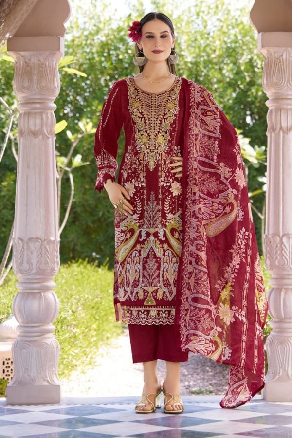 Belliza Designer Studio Safiya 2 Pure Cotton Suit 960-002