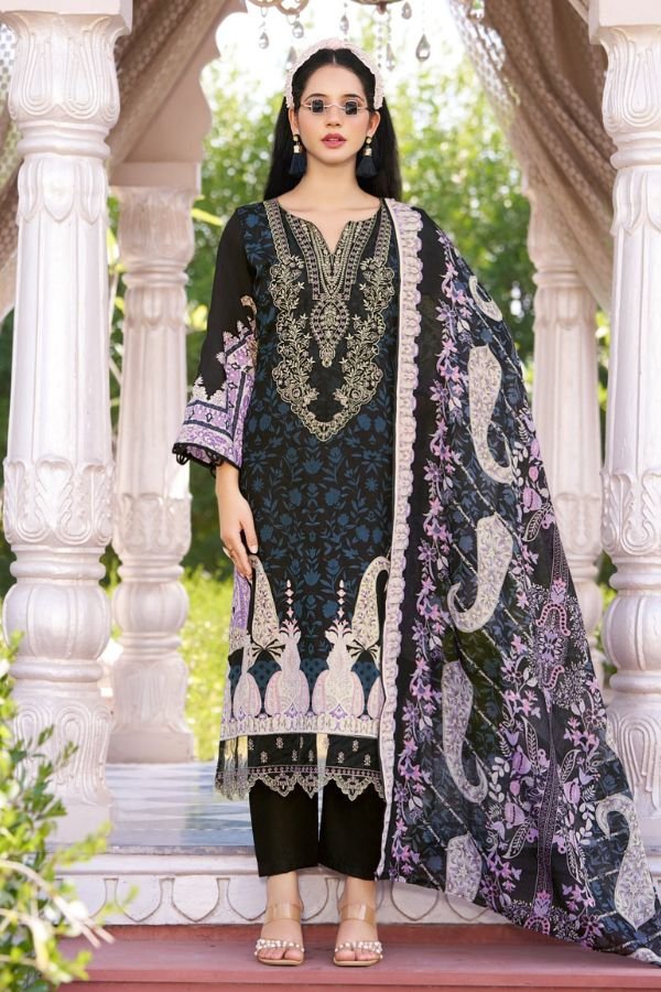 Belliza Designer Studio Safiya 2 Pure Cotton Suit 960-003
