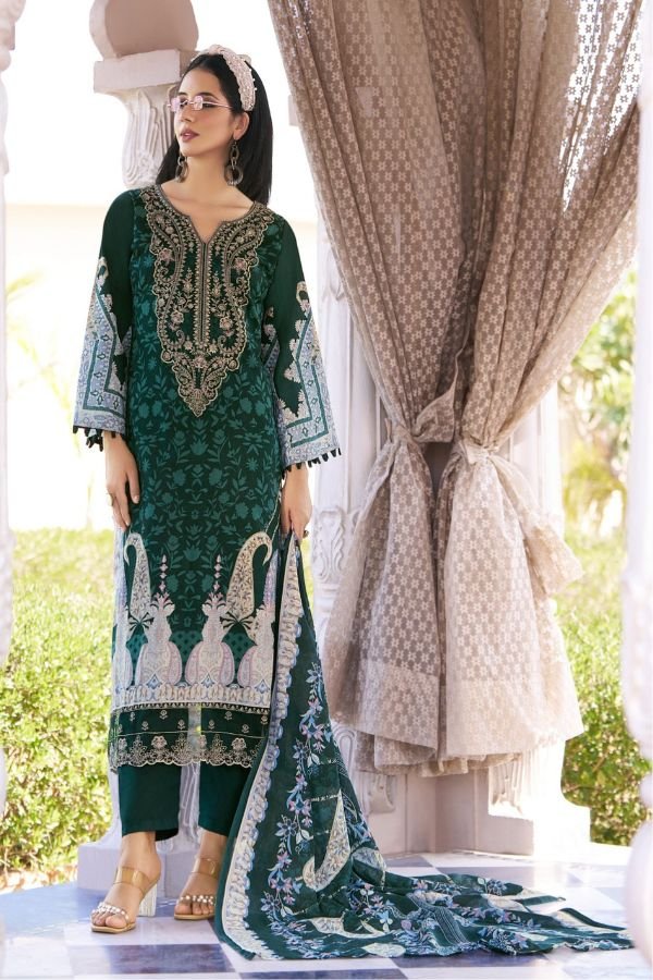 Belliza Designer Studio Safiya 2 Pure Cotton Suit 960-006