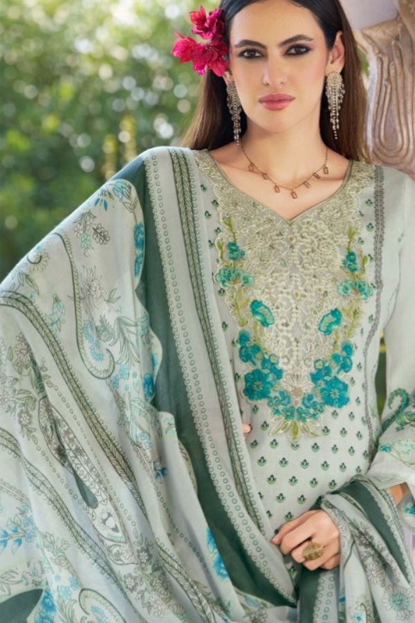 Belliza Designer Studio Safiya 2 Pure Cotton Suit 960-001