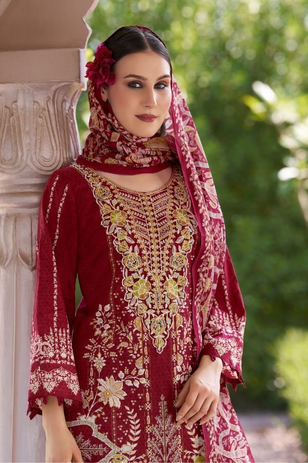 Belliza Designer Studio Safiya 2 Pure Cotton Suit 960-002