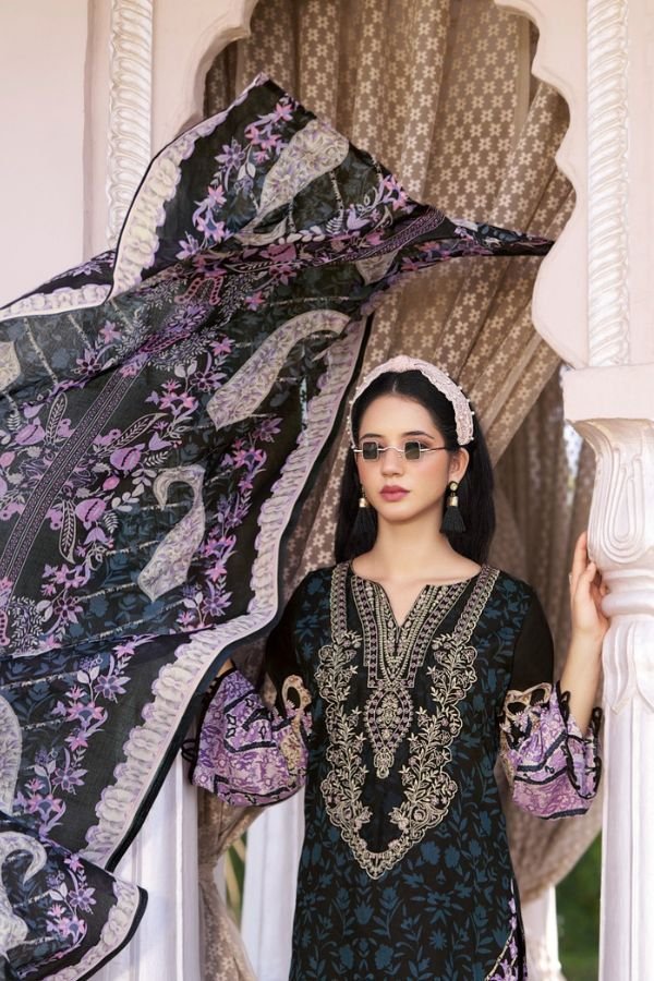 Belliza Designer Studio Safiya 2 Pure Cotton Suit 960-003