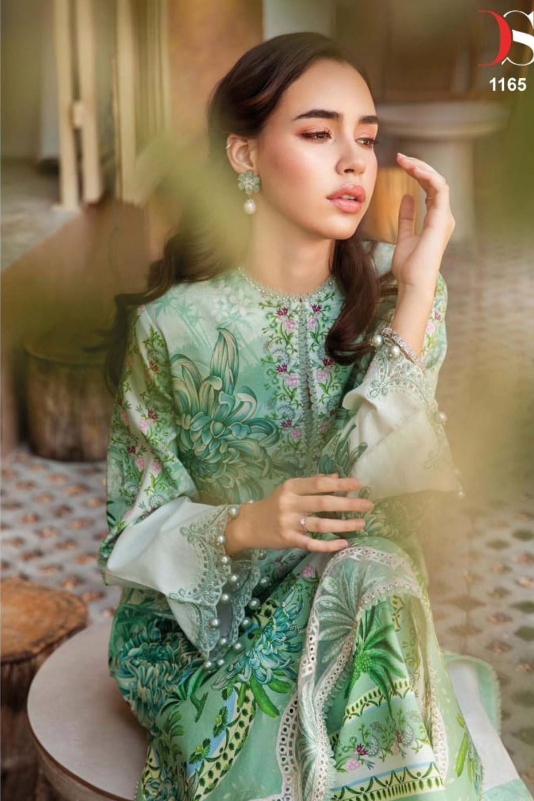 Deepsy Suits Maria B M Print 25 Cotton Salwar Suit 1165