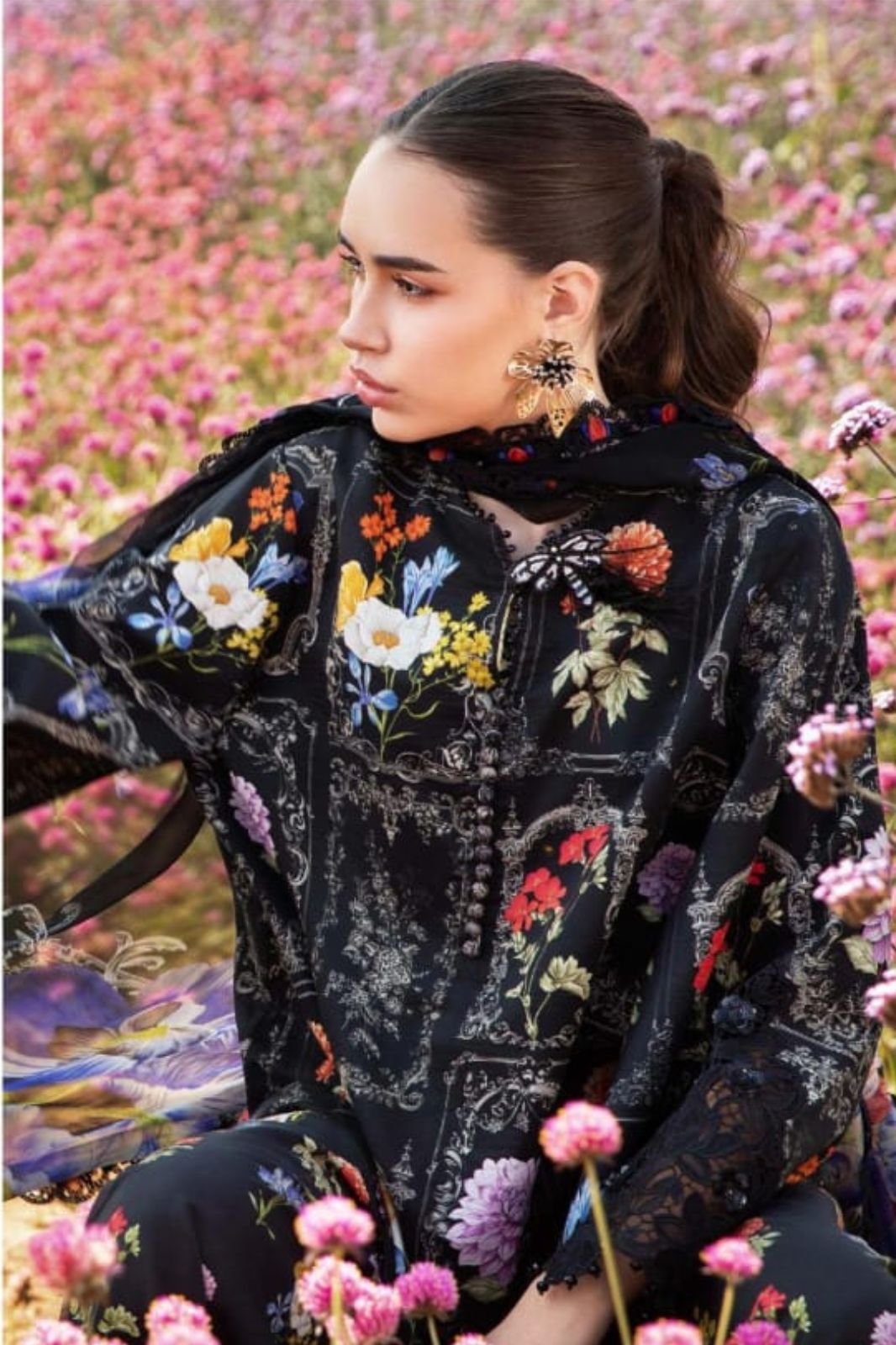 Deepsy Suits Maria B M Print 25 Cotton Salwar Suit 1164