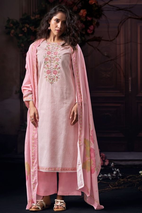 Ganga Fashion Binaara S4638 Premium Cotton Suit S4638-A