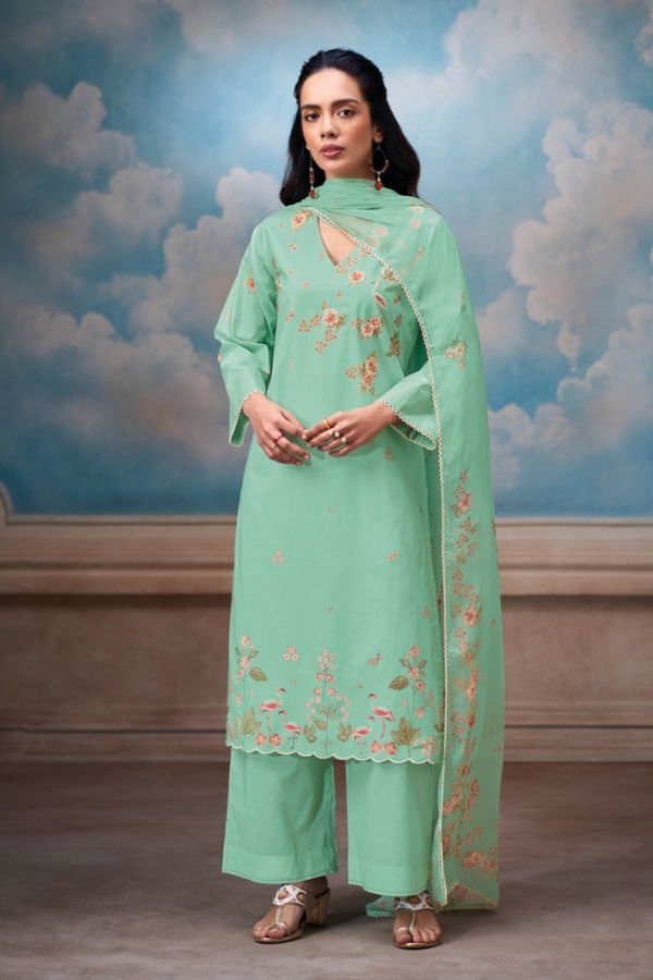 Ganga Fashion Fariyal S4783 Premium Cotton Suit S4783-B