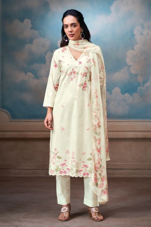 Ganga Fashion Fariyal S4783 Premium Cotton Suit S4783-C
