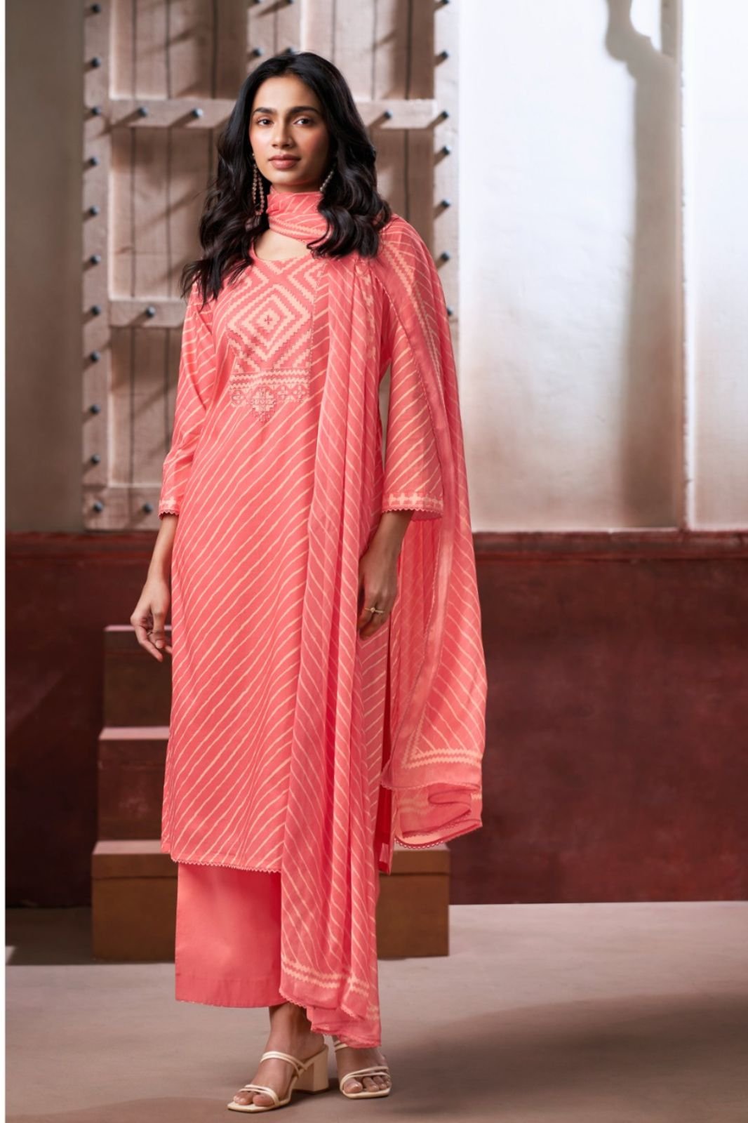 Ganga Fashion Fynza S4762 Premium Cotton Suit S4762-D