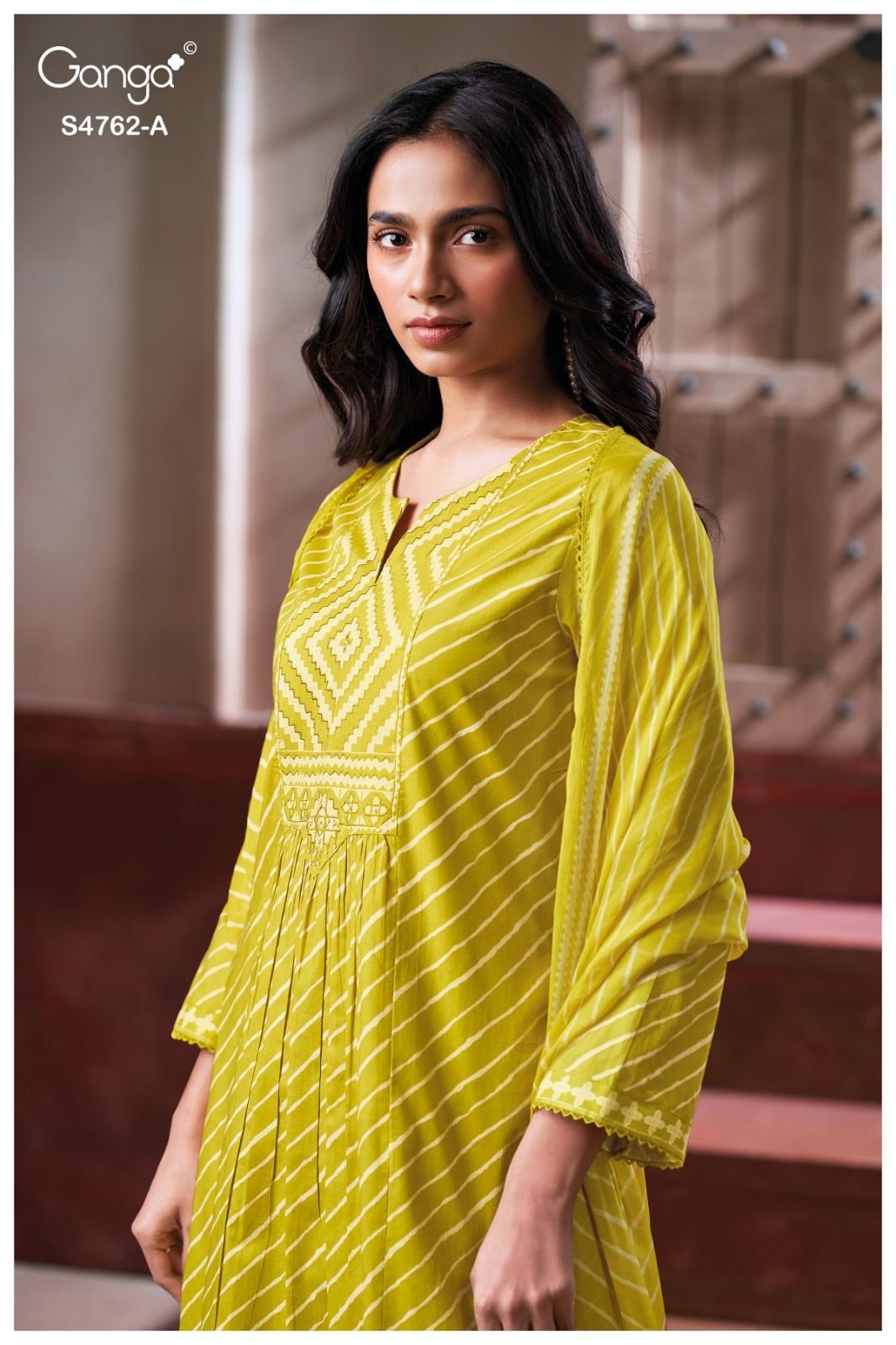 Ganga Fashion Fynza S4762 Premium Cotton Suit S4762-A