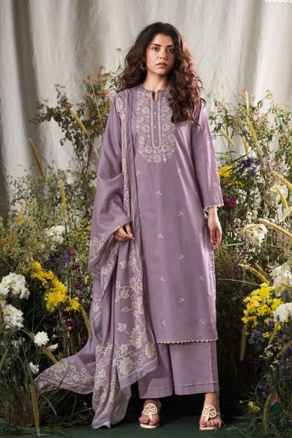 Ganga Fashion Gynela S4650 Premium Cotton Suit S4650-B