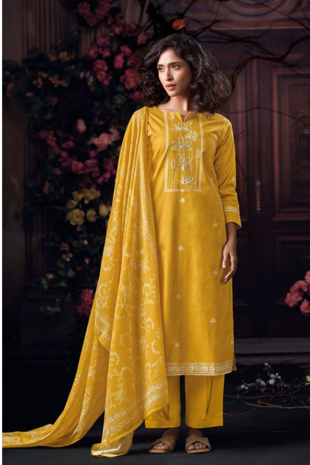 Ganga Fashion Haelyra S4689 Premium Cotton Suit S4689-C
