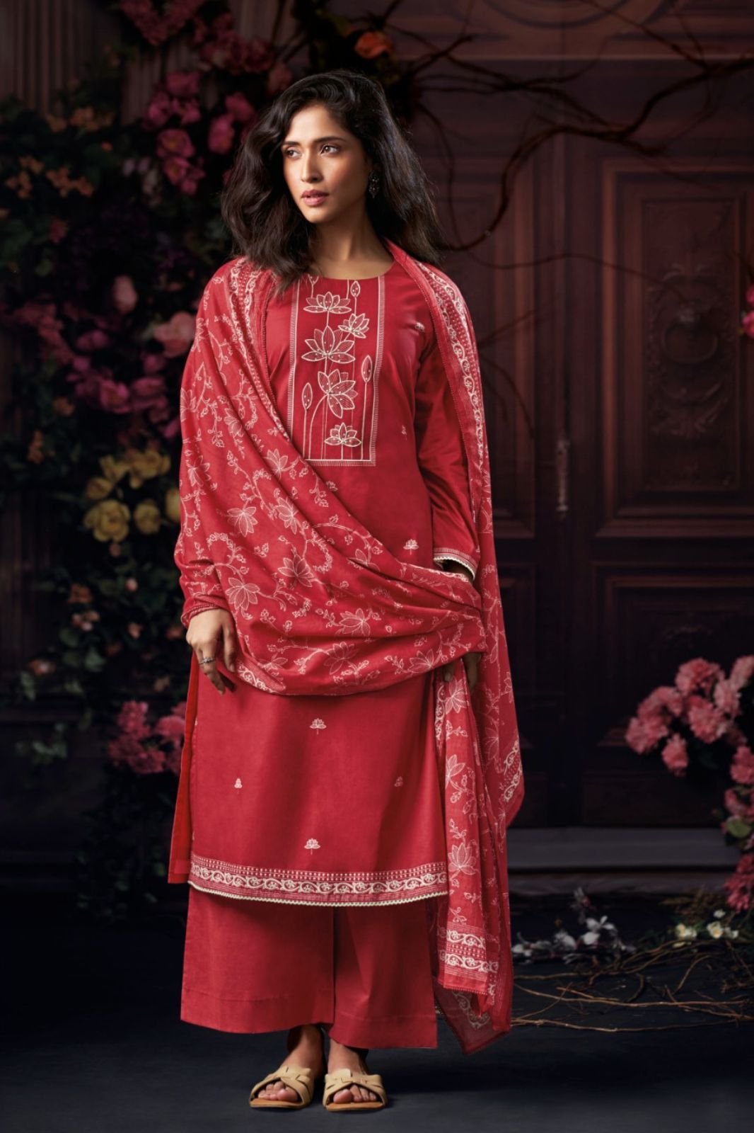 Ganga Fashion Haelyra S4689 Premium Cotton Suit S4689-D