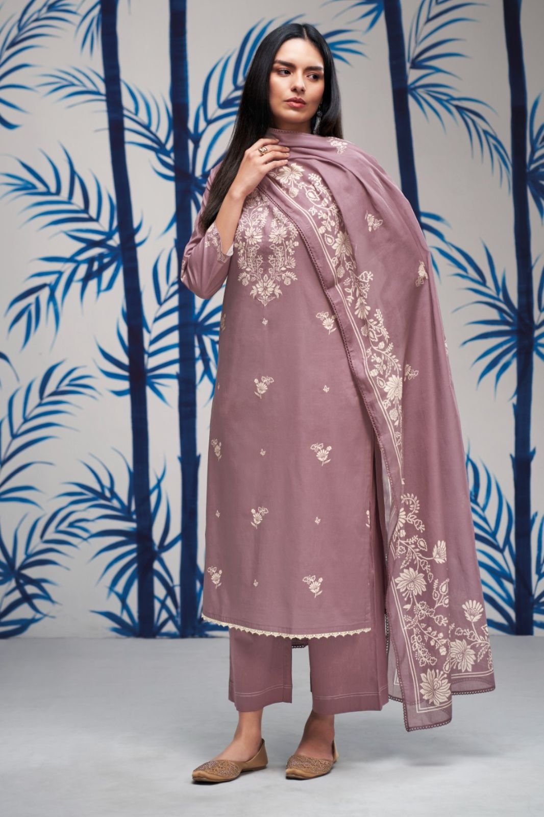 Ganga Fashion Hirael S4642 Premium Cotton Suit S4642-A