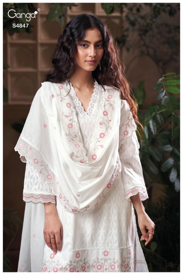 Ganga Fashion Ireshii S4847 Cotton Ladies Suit S4847