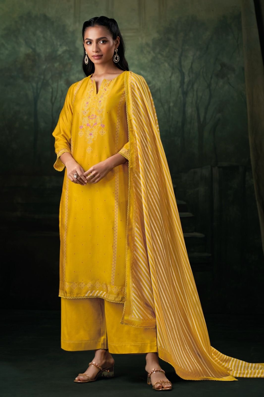 Ganga Fashion Kylira S4766 Premium Cotton Suit S4766-A