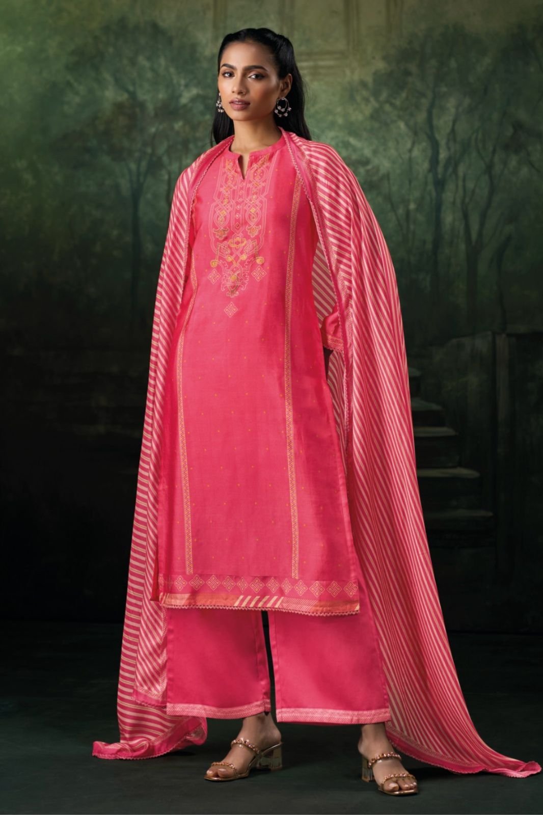 Ganga Fashion Kylira S4766 Premium Cotton Suit S4766-C