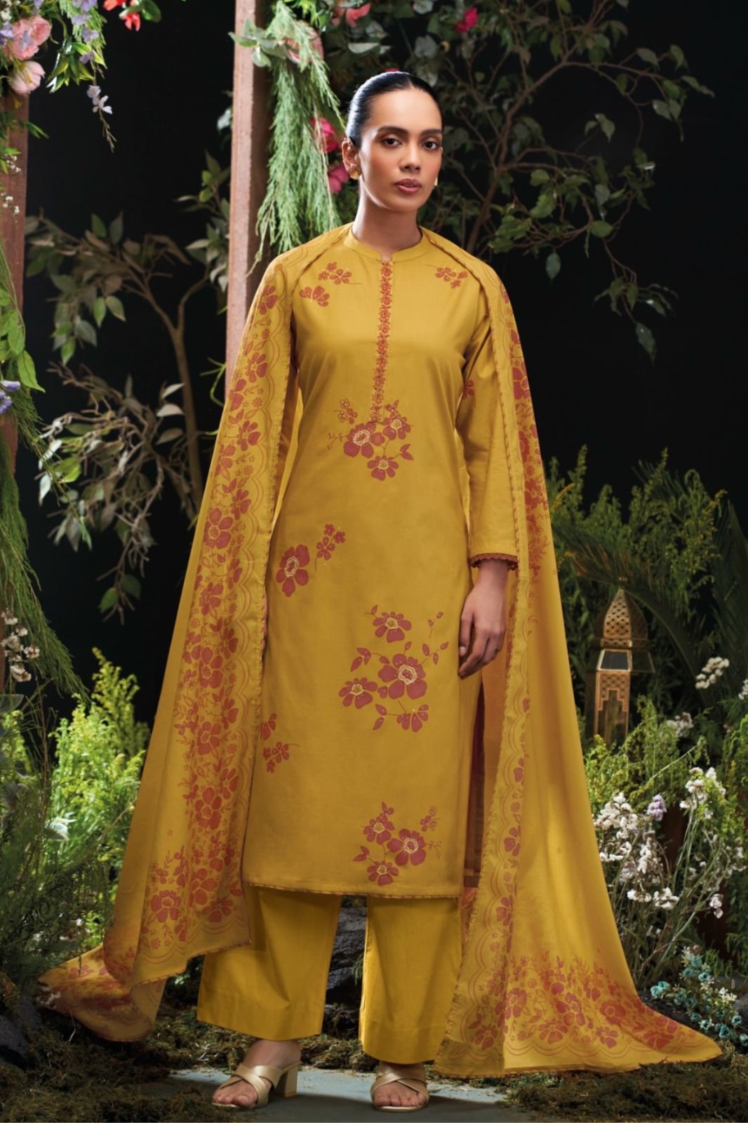 Ganga Fashion Livara S4742 Premium Cotton Suit S4742-B