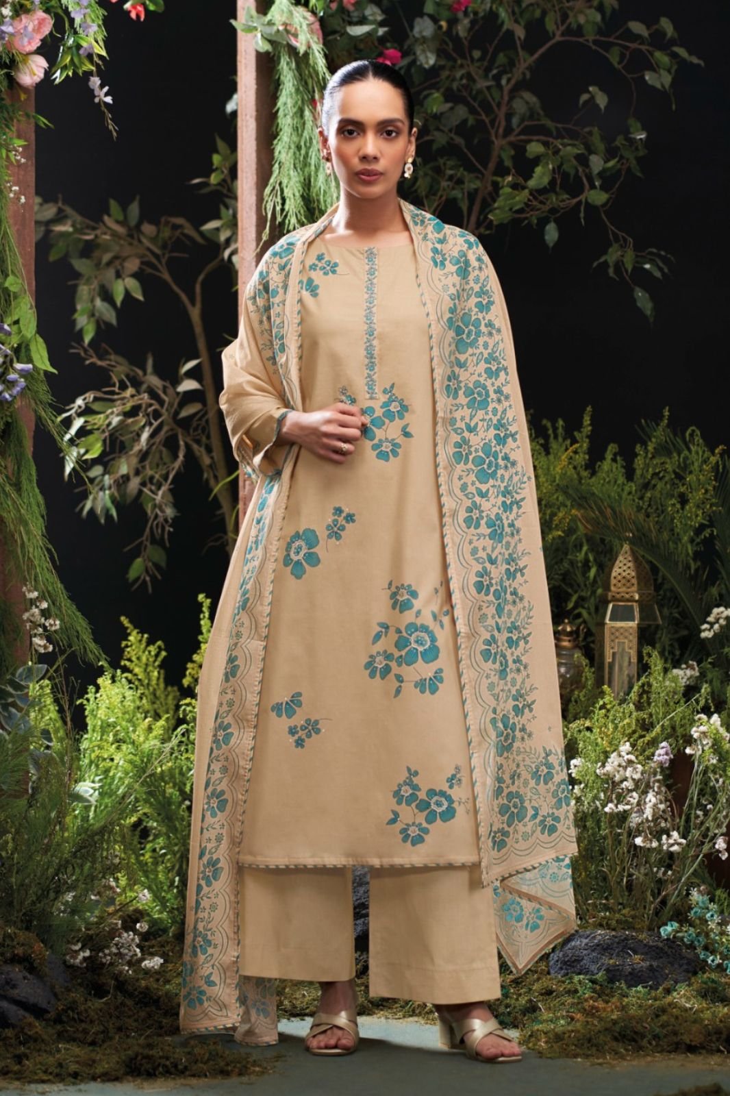 Ganga Fashion Livara S4742 Premium Cotton Suit S4742-C