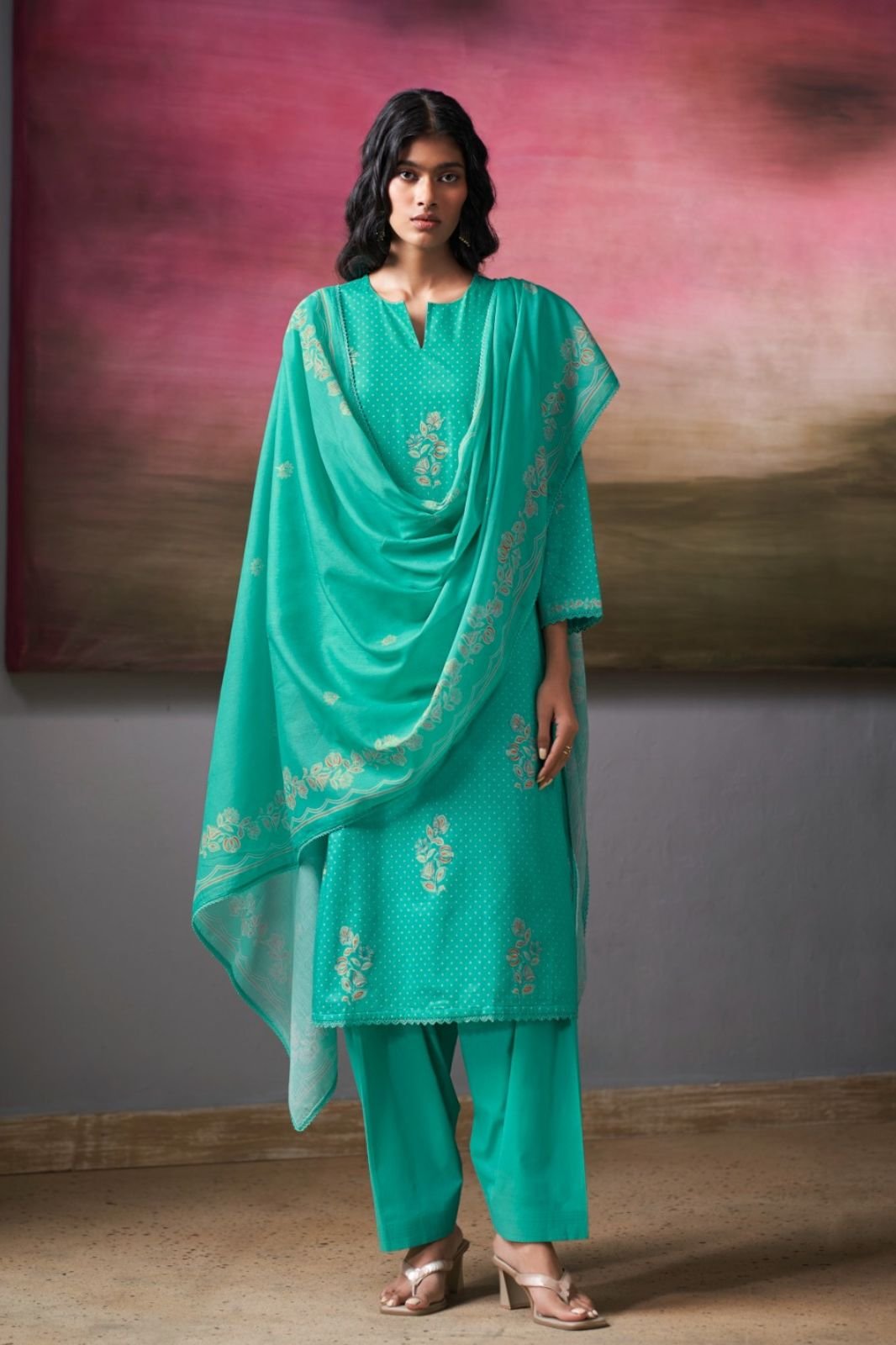 Ganga Fashion Mishvya S4747 Premium Cotton Suit S4747-C