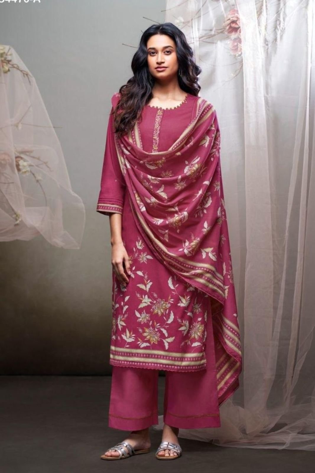 Ganga Fashion Nireza S4470 Premium Cotton Suit S4470-A