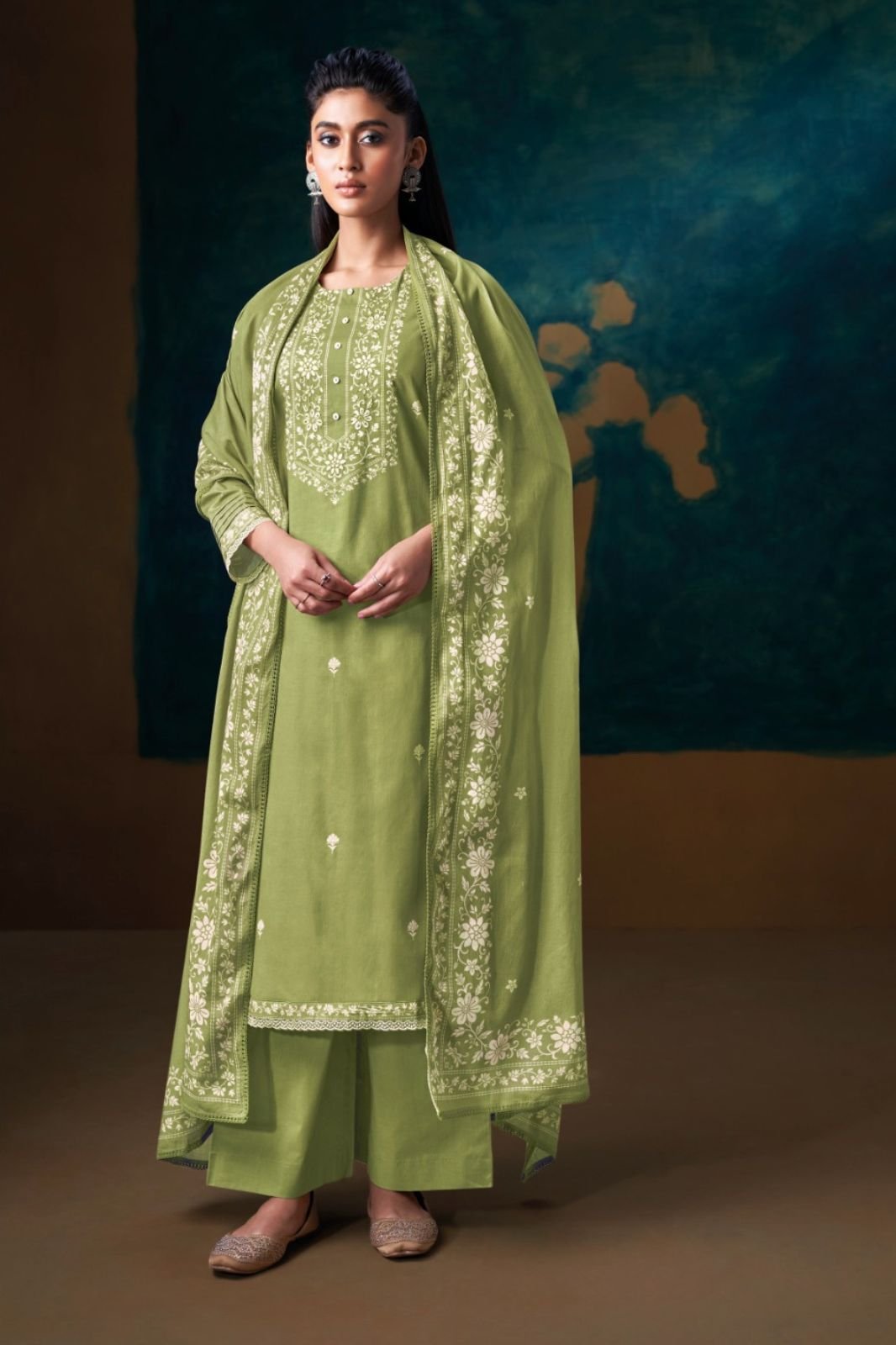 Ganga Fashion Saziel S4641 Premium Cotton Suit S4641-A