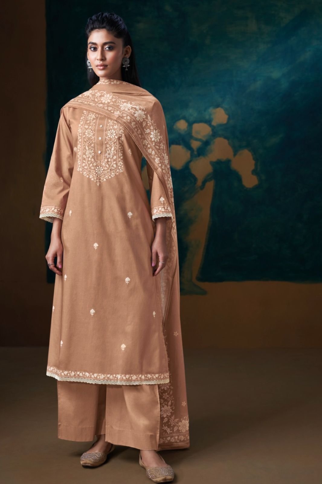 Ganga Fashion Saziel S4641 Premium Cotton Suit S4641-A