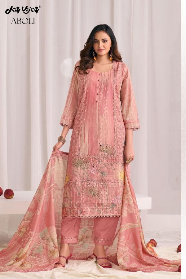 Jay Vijay Prints Aboli Premium Mal Cotton Suit 3277-A