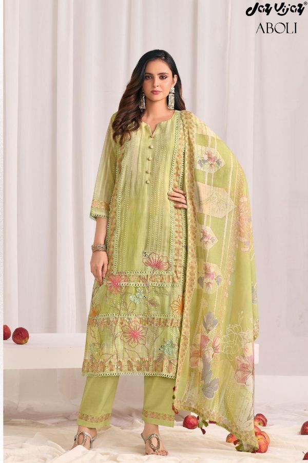 Jay Vijay Prints Aboli Premium Mal Cotton Suit 3277-B