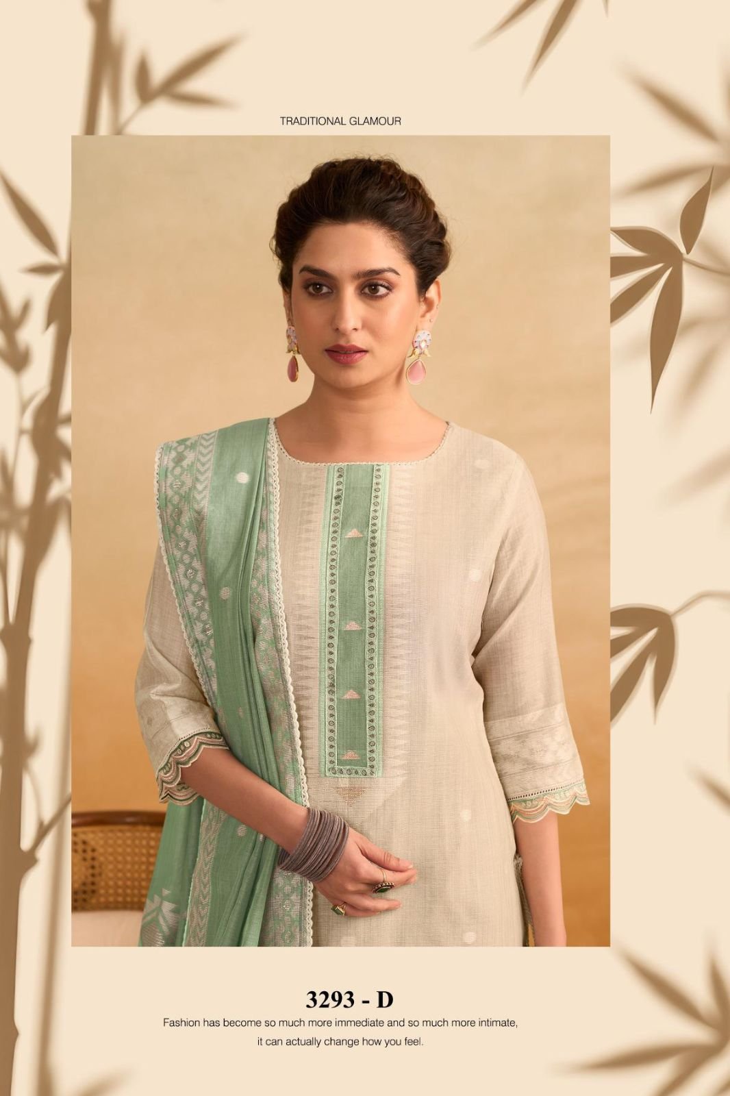 Jay Vijay Prints Amudha Cotton Ladies Salwar Suits 3293-D