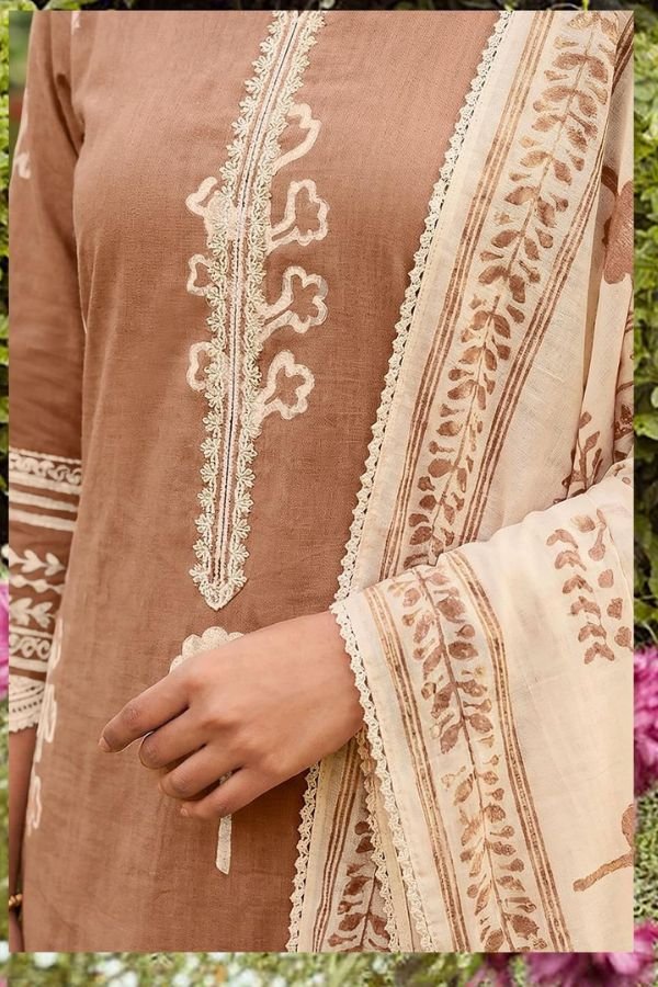 Jay Vijay Prints Aunika Premium Cotton Ladies Suit 3294-B