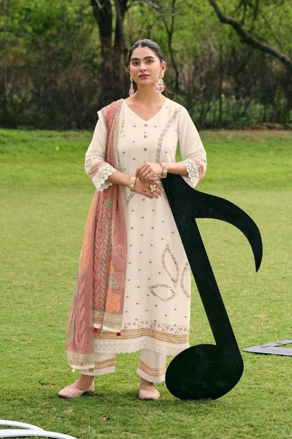 Jay Vijay Prints Harmony Pure Mal Chanderi Ladies Suit 11205