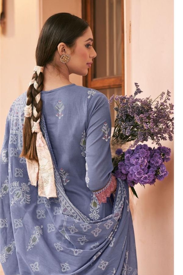 Jay Vijay Prints Jhoom Pure Organdy Ladies Suit 11034