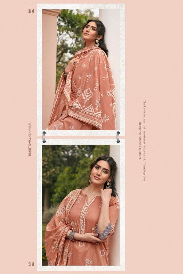 Jay Vijay Prints Jhoom Pure Organdy Ladies Suit 11035