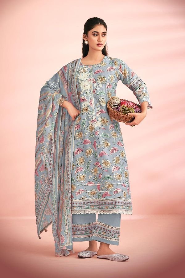 Jay Vijay Prints Knock Knock Premium Cotton Suit 11103