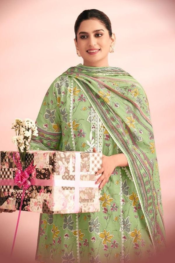 Jay Vijay Prints Knock Knock Premium Cotton Suit 11104